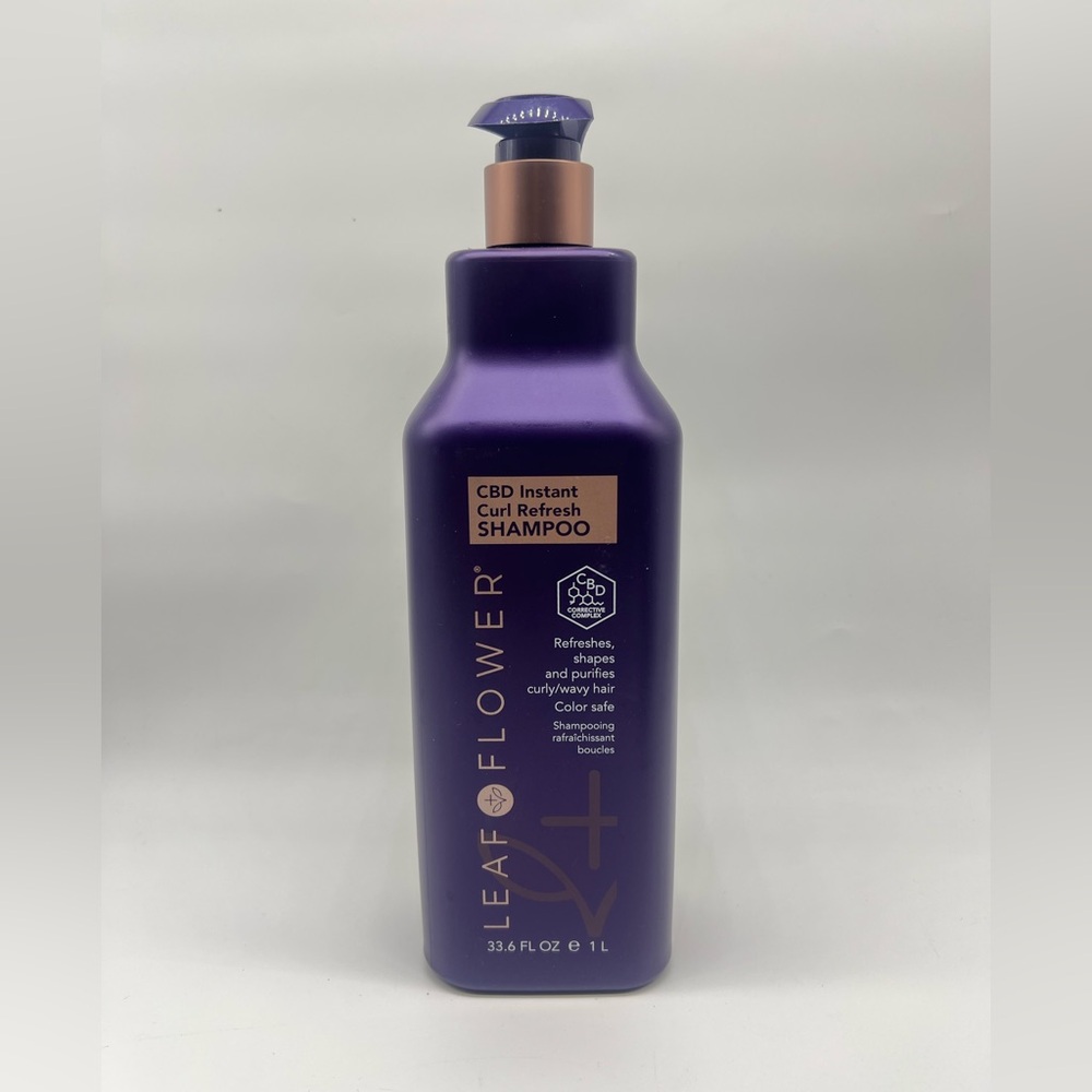 Leaf & Flower Instant Curl Refresh Shampoo & Conditioner 33.8 fl oz - Picture 3 of 4